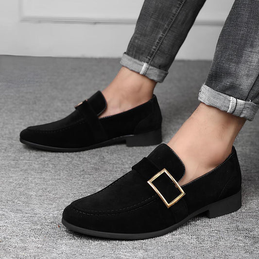 SILAS SUEDE LEATHER LOAFERS