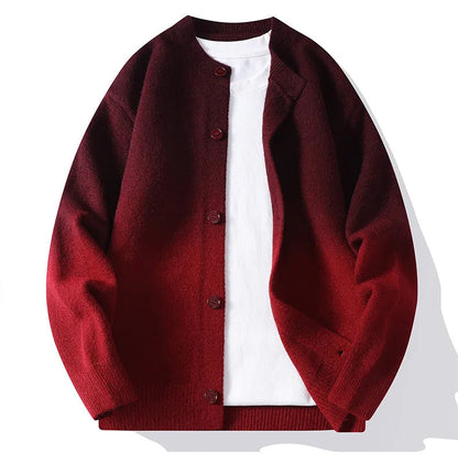 SOLO GRADIENT KNIT CARDIGAN