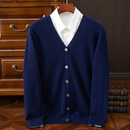 VAUGHN CASHMERE CARDIGAN
