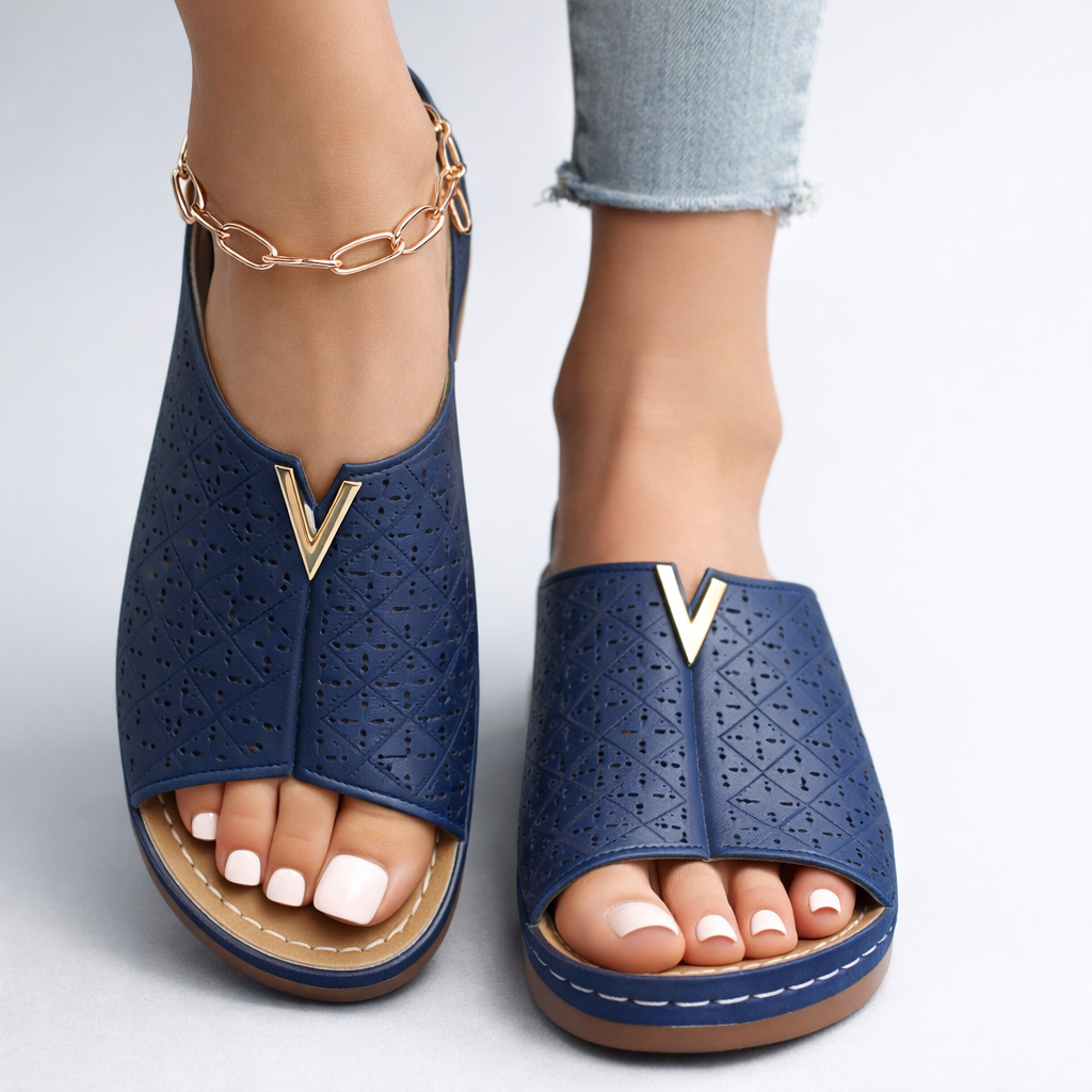 SOLA LEATHER SANDALS