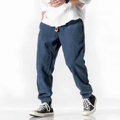 RAIKU CORDUROY RELAXED PANTS