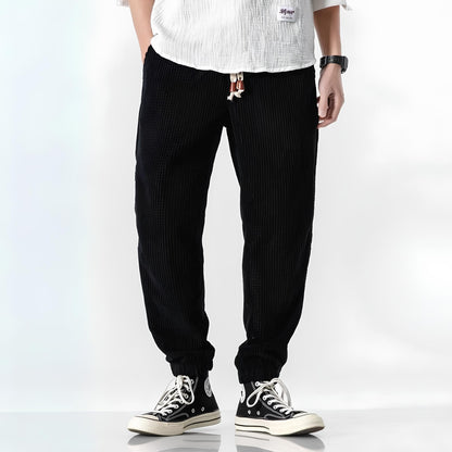 RAIKU CORDUROY RELAXED PANTS