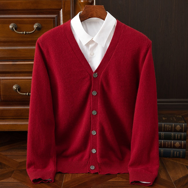 VAUGHN CASHMERE CARDIGAN
