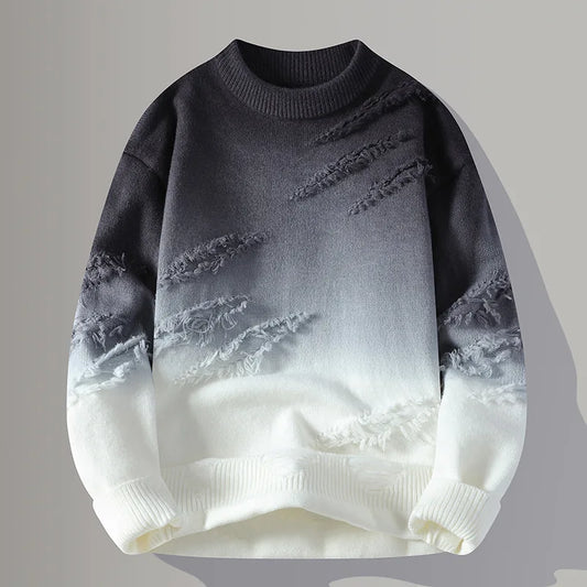 RAZE GRADIENT KNIT SWEATER