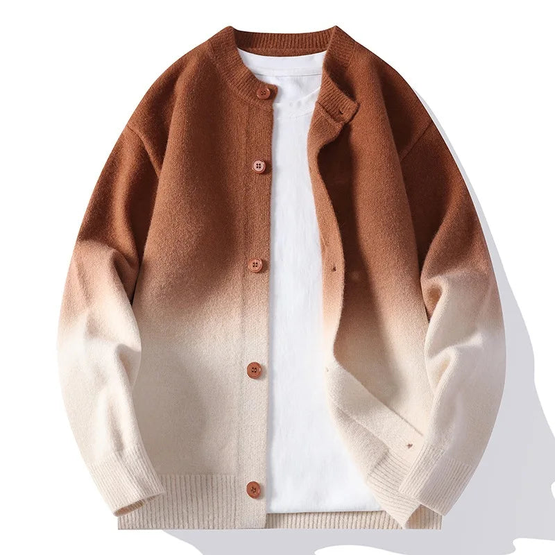 SOLO GRADIENT KNIT CARDIGAN