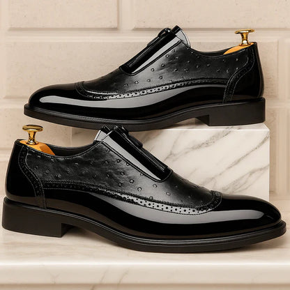 MARCELLO OSTRICH LEATHER OXFORDS