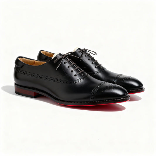 VALENTIN ROYAL LEATHER BROGUES