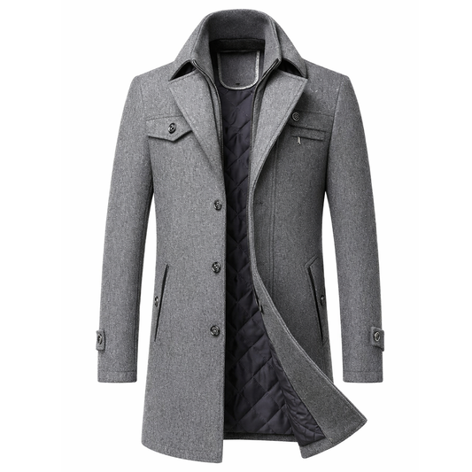 Atlas Tailored Wool Coat
